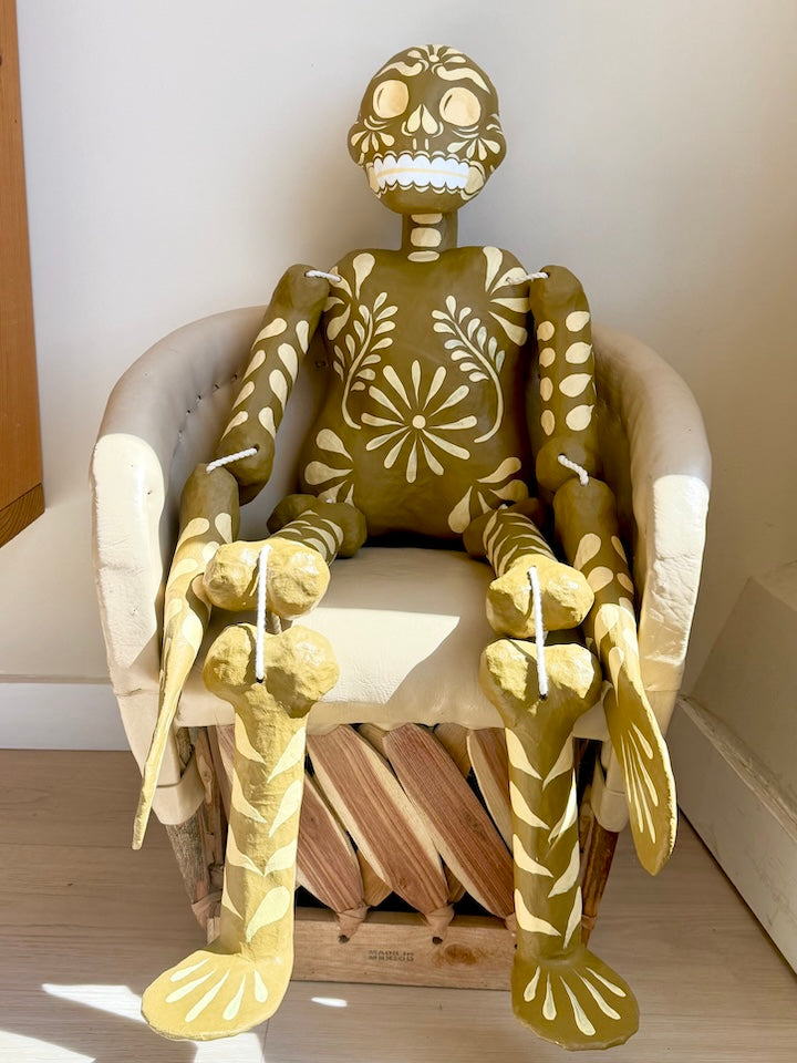 Extra Large Paper Mache Skeletons