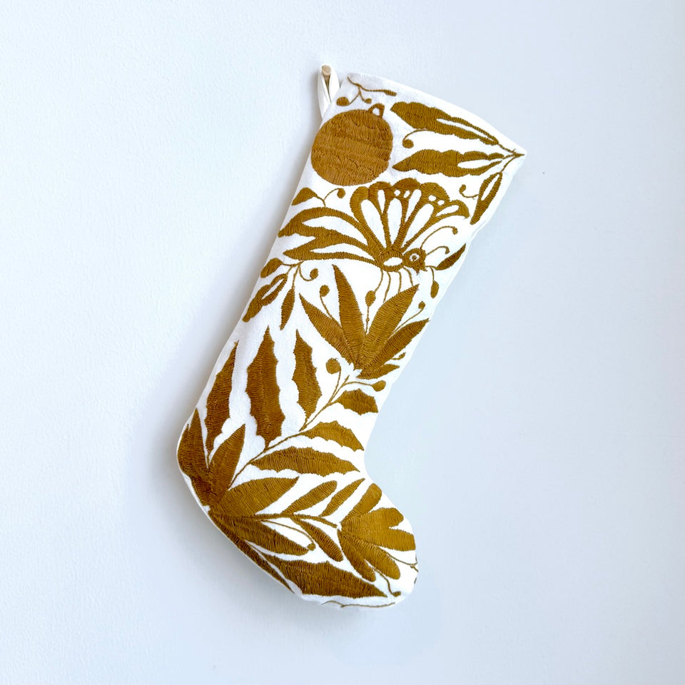 Gold Otomi Holiday Stockings
