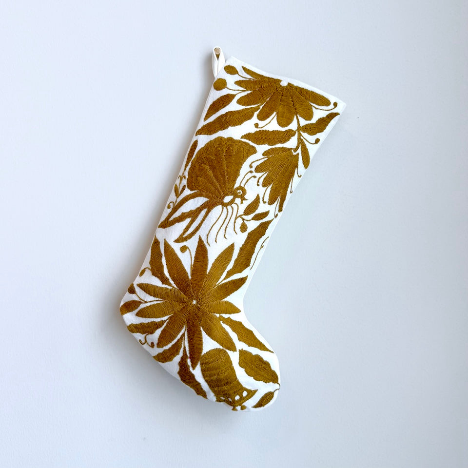 Gold Otomi Holiday Stockings