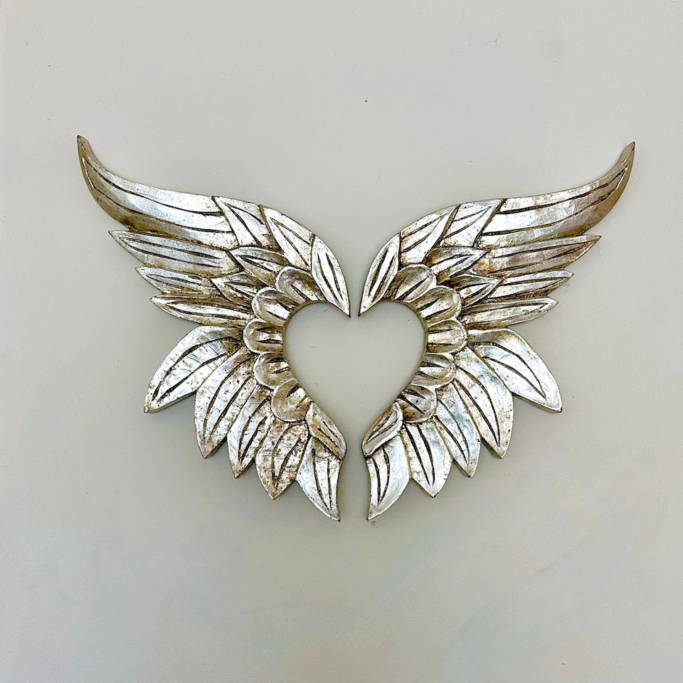 Heart Shape Angel Wings