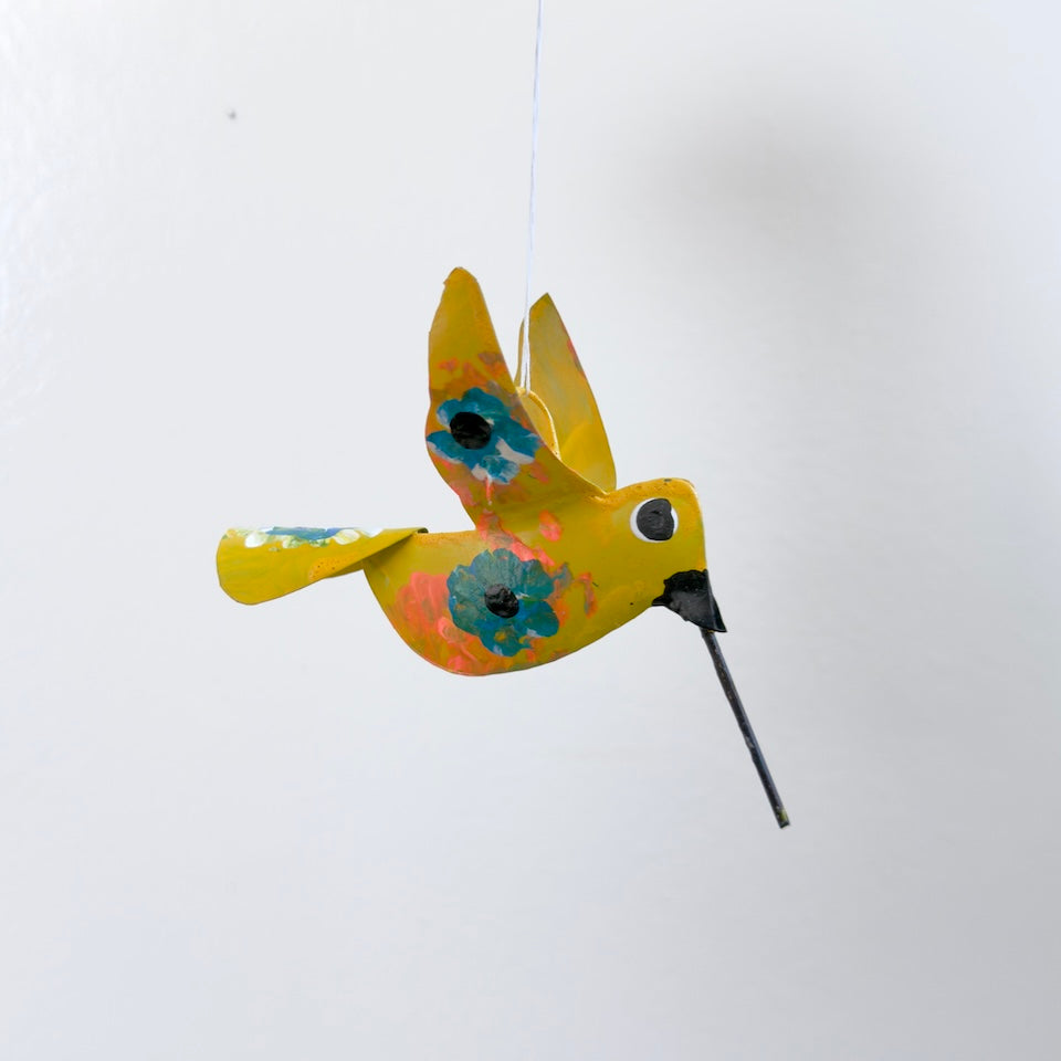 Colibri Hojalata Ornament