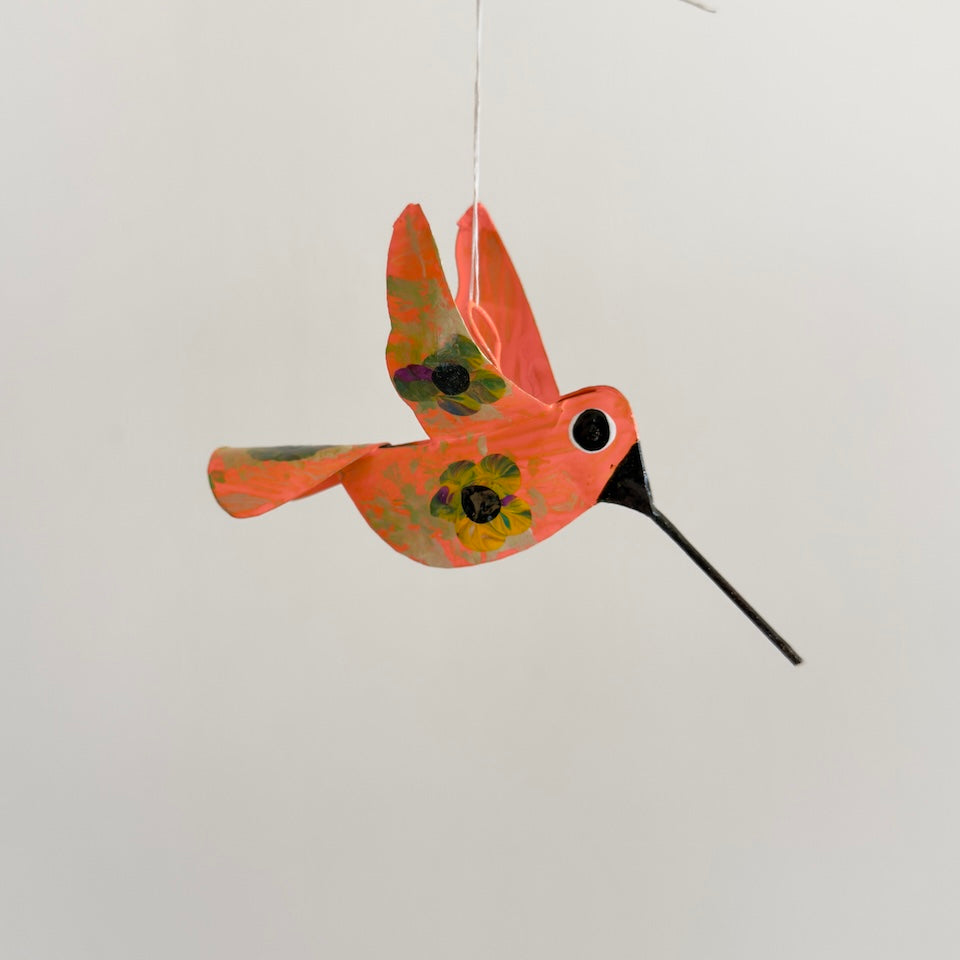 Colibri Hojalata Ornament