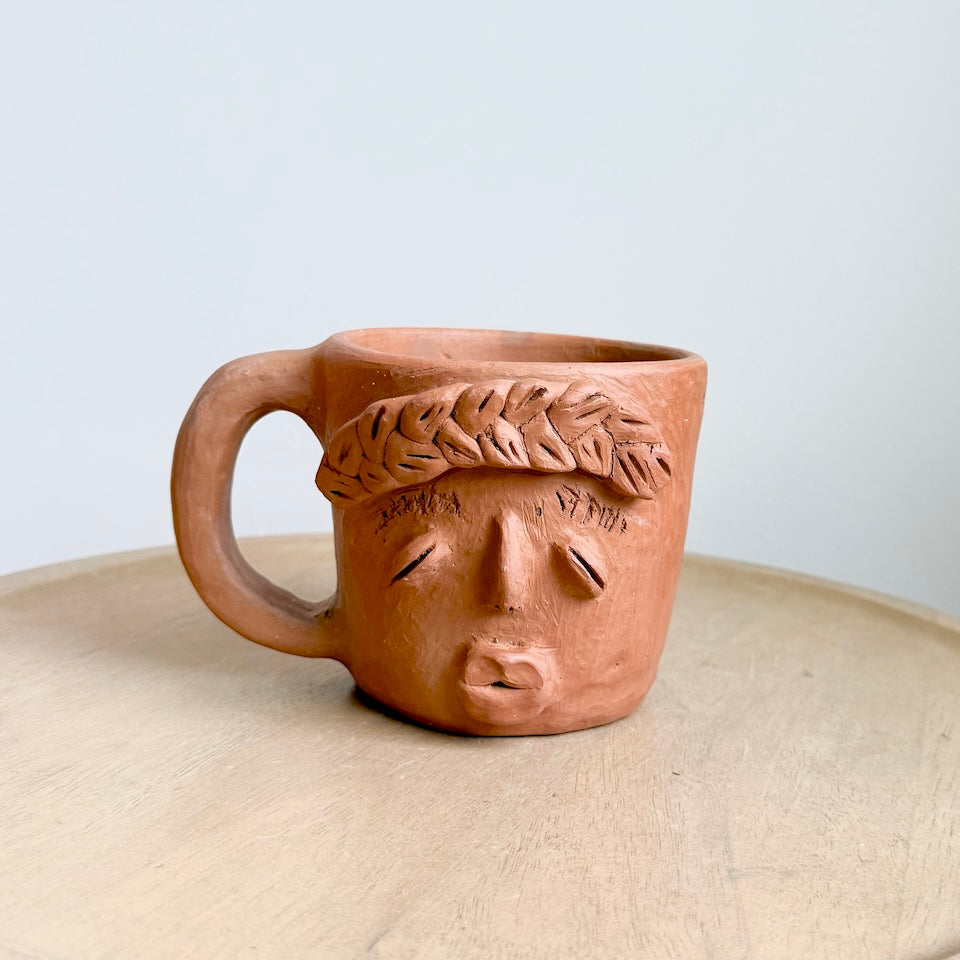 Large Señora Itsmeña Clay Cup