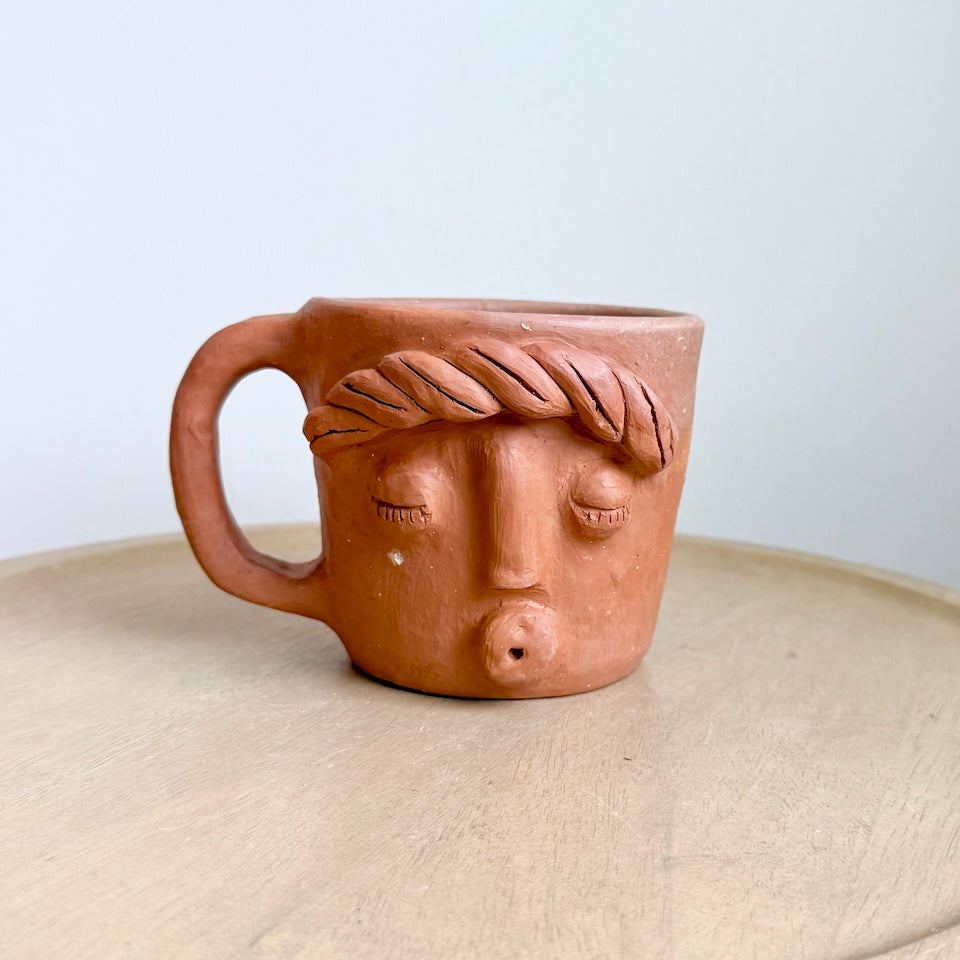 Large Señora Itsmeña Clay Cup