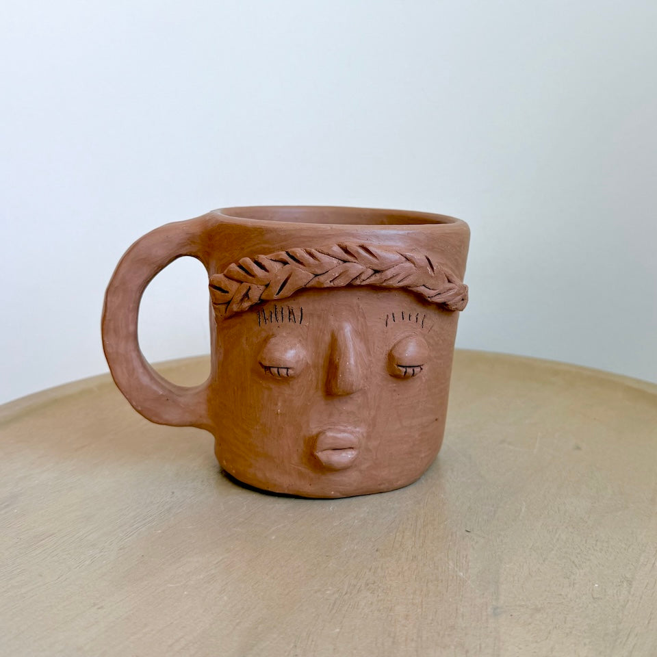 Large Señora Itsmeña Clay Cup
