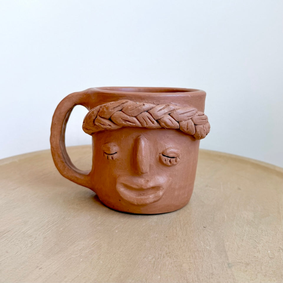 Large Señora Itsmeña Clay Cup