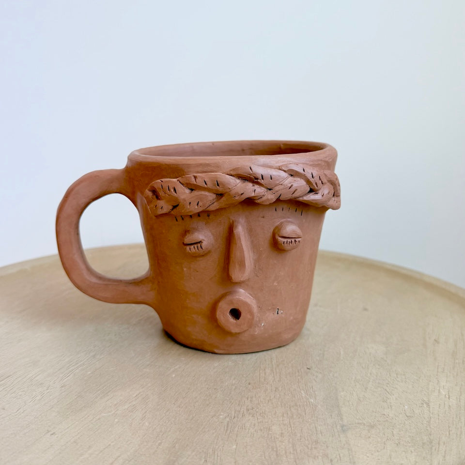 Large Señora Itsmeña Clay Cup