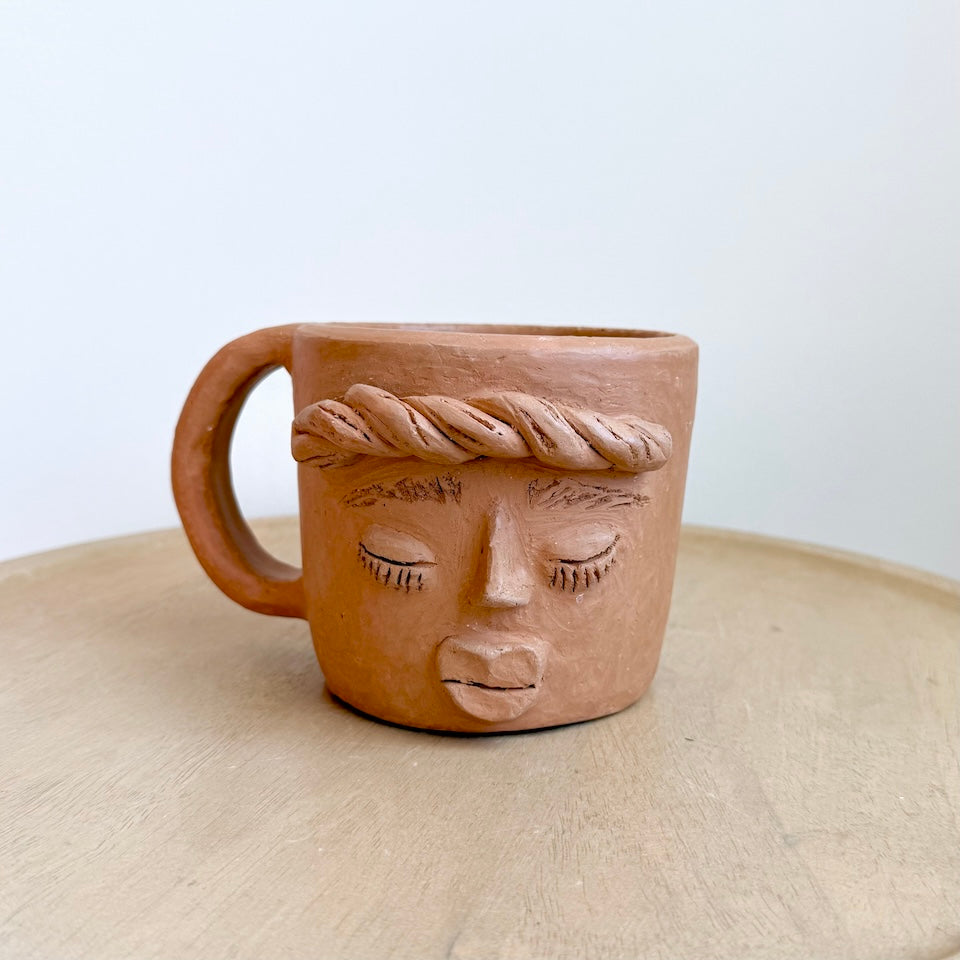 Large Señora Itsmeña Clay Cup