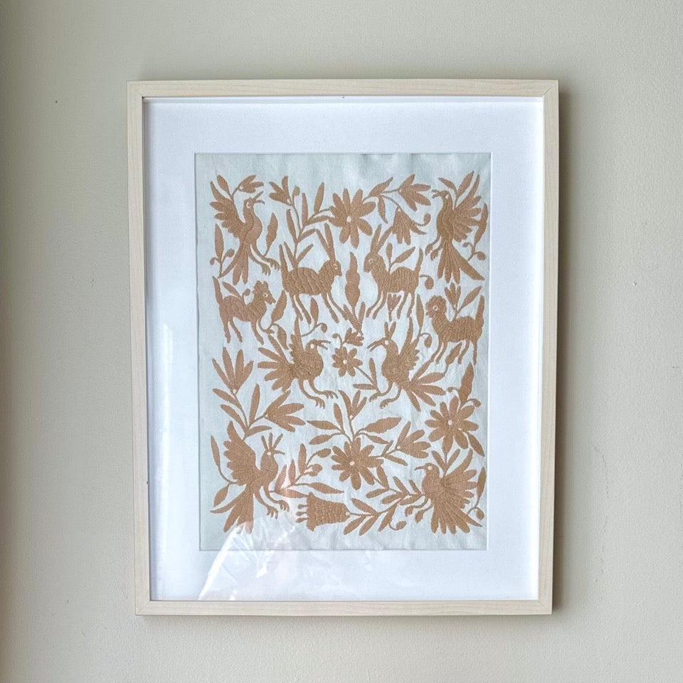 Taupe Otomi Tapestry