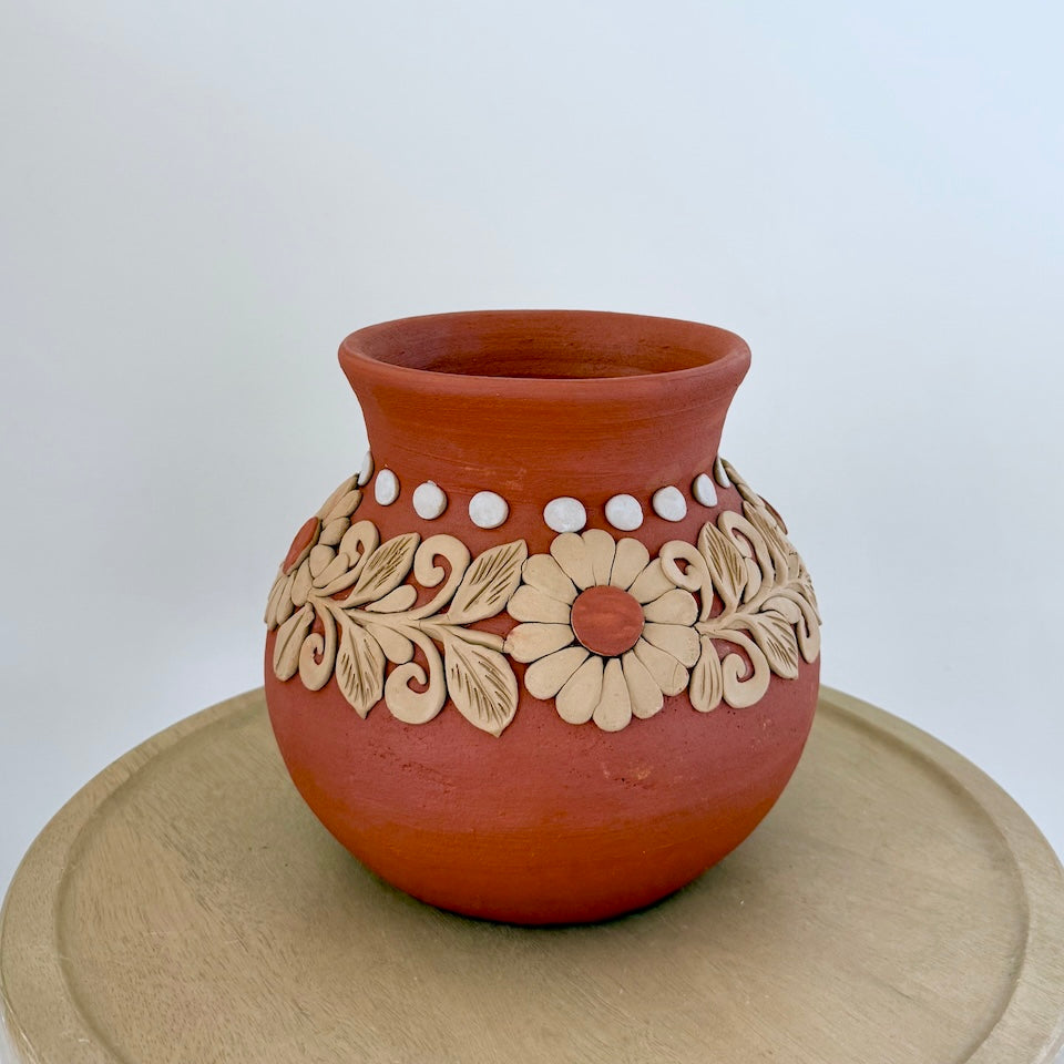 Atzompa Large Flower Vases