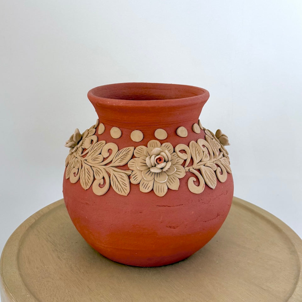 Atzompa Large Flower Vases