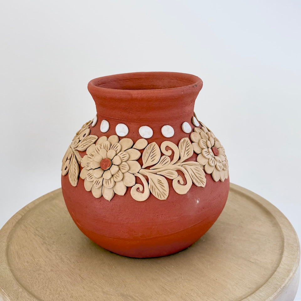 Atzompa Large Flower Vases