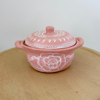 Light Pink Floral Casuelita