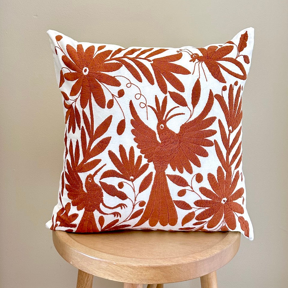 Terracotta Otomi Pillow