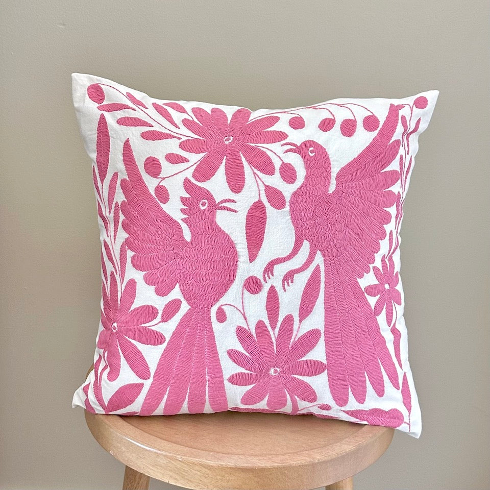 Palo de Rosa Otomi Pillow