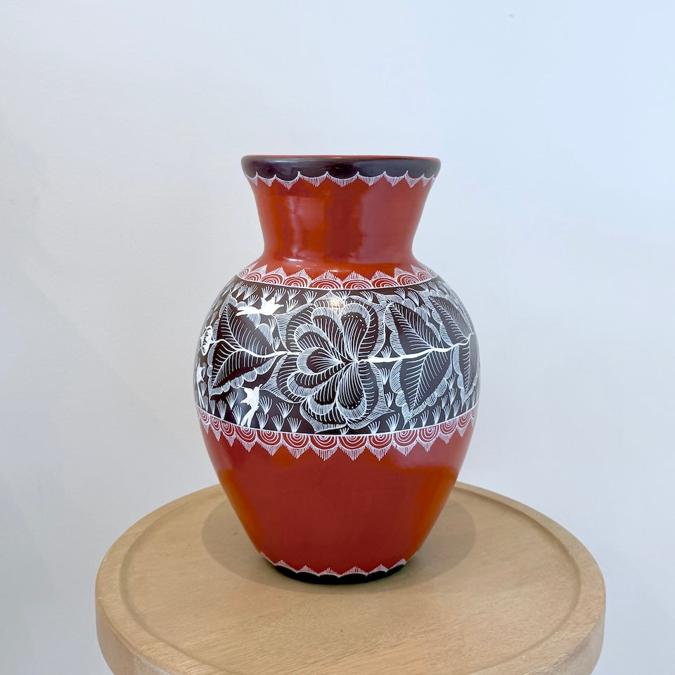 Extra Large Brown Huancinto Flower Vase