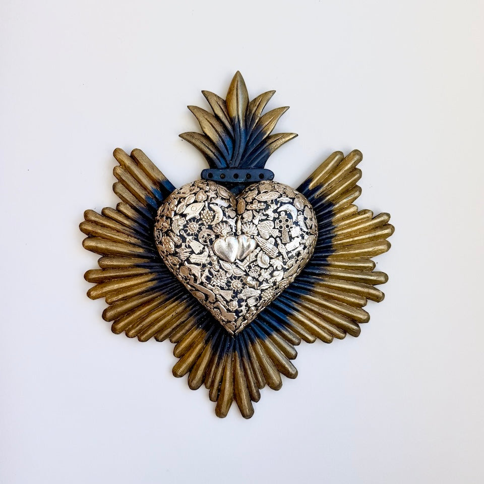 Extra Large Corazon Resplandor