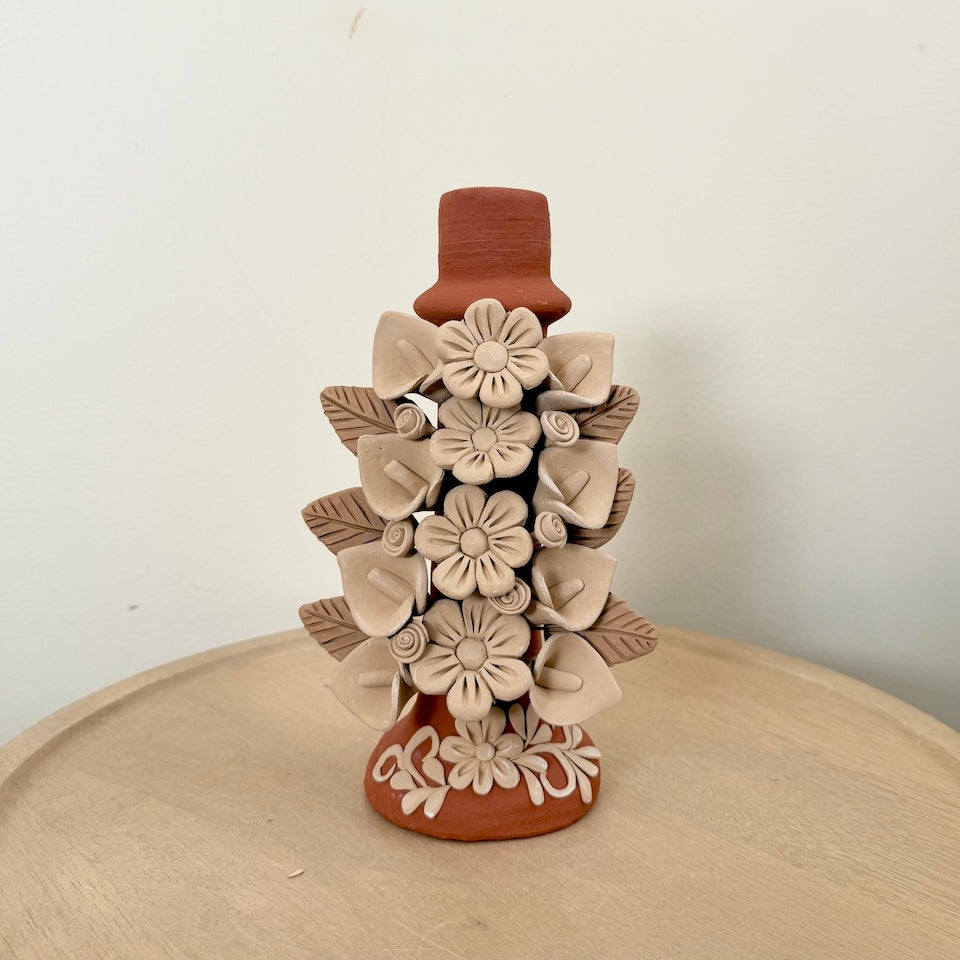 Gaytan Red Flower Candleholders