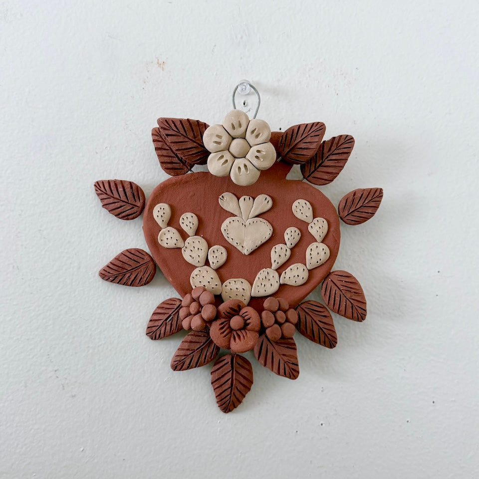 Gaytan Small Clay Milagro Hearts