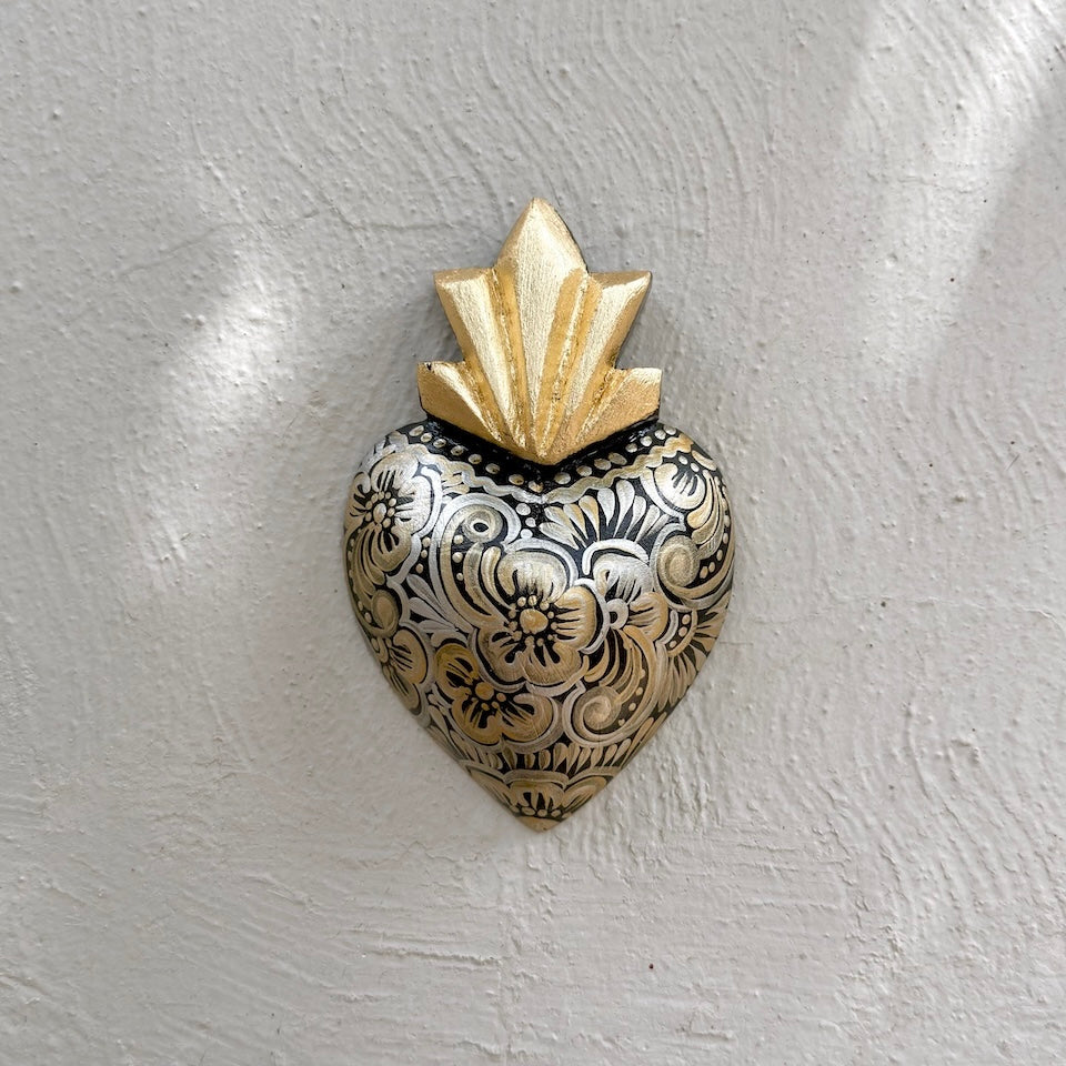 Medium Talavera Inspired Sacred Heart