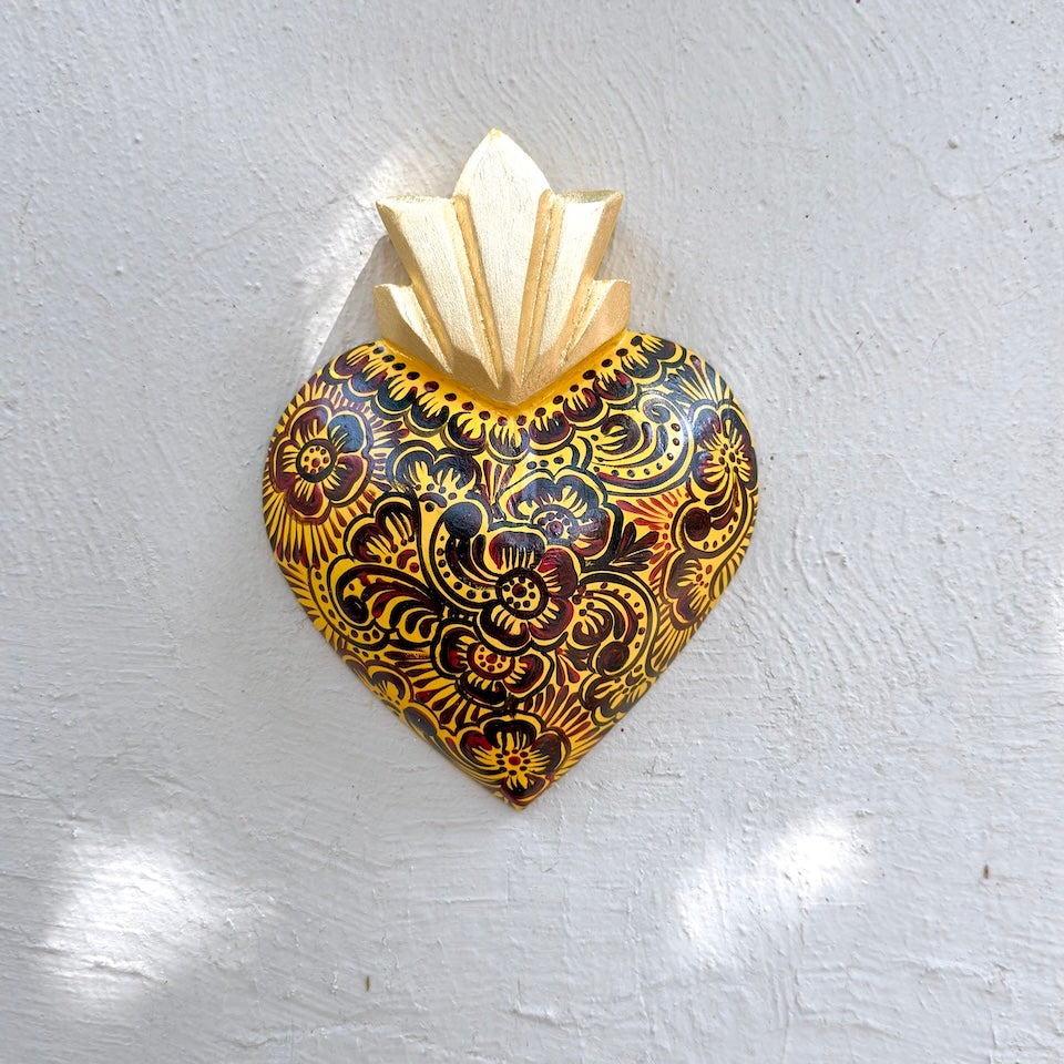 Large Talavera Inspired Sacred Heart