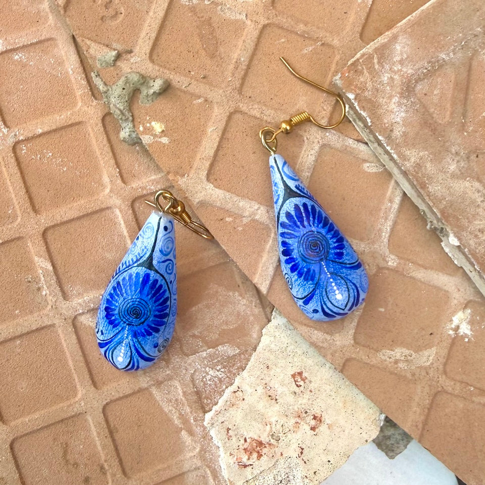 Tear Drop Alebrije Earrings