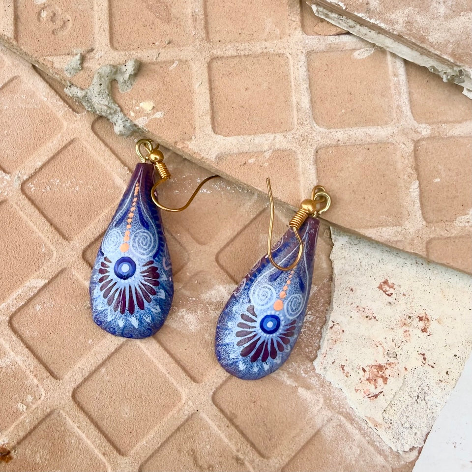 Tear Drop Alebrije Earrings
