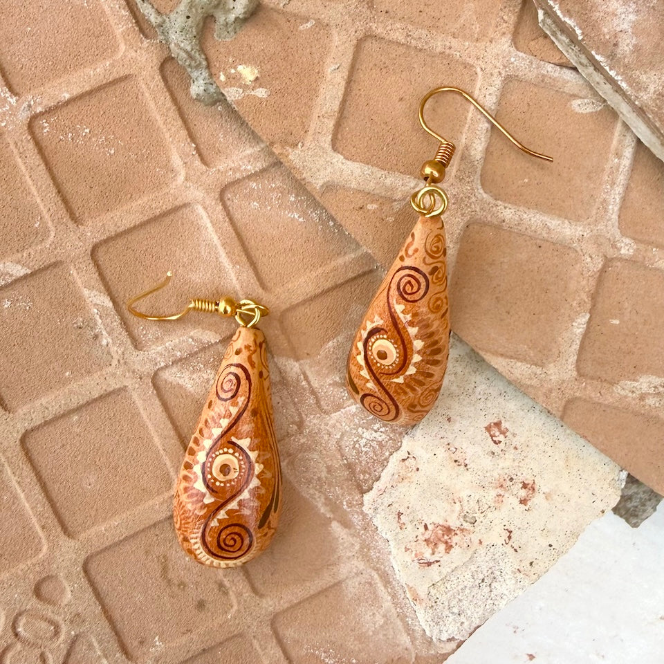 Tear Drop Alebrije Earrings