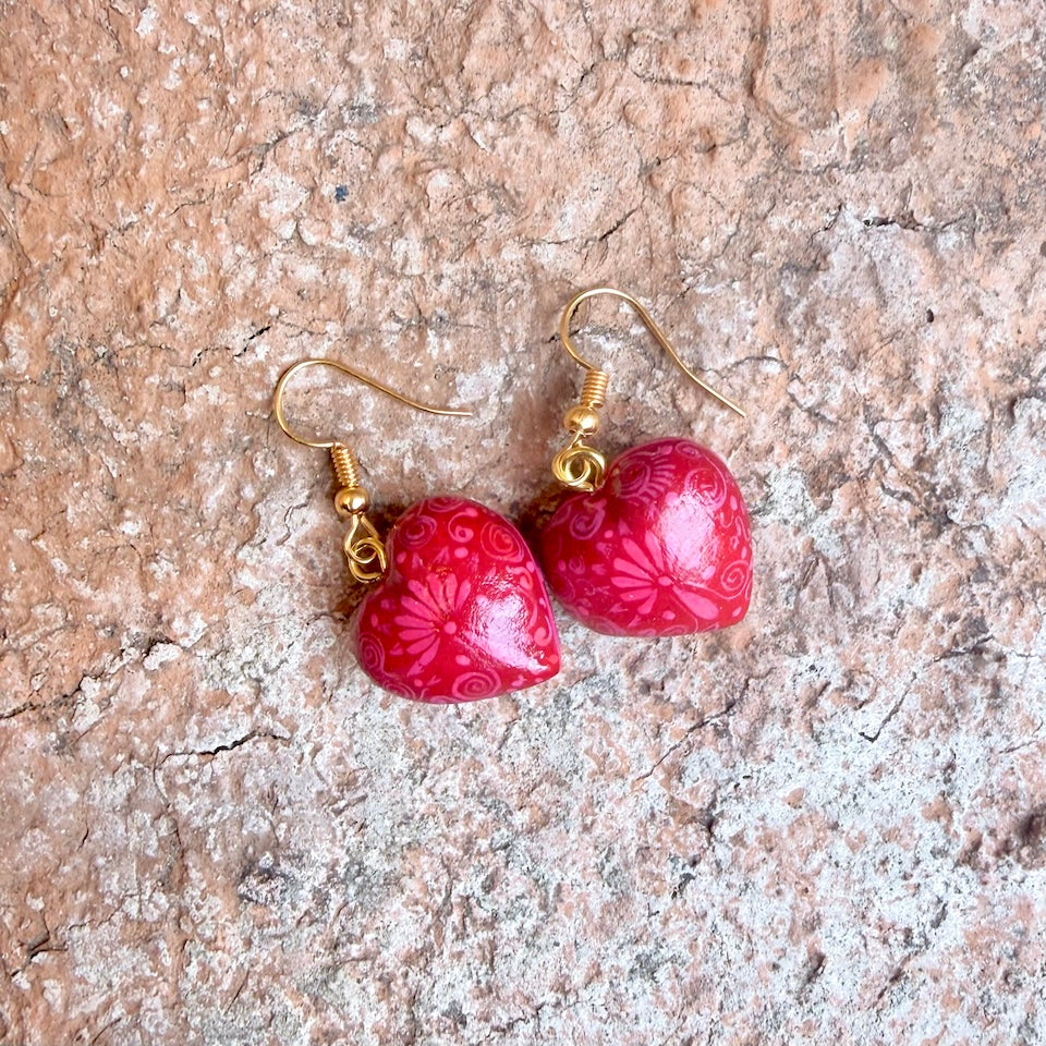 Heart Alebrije Earrings