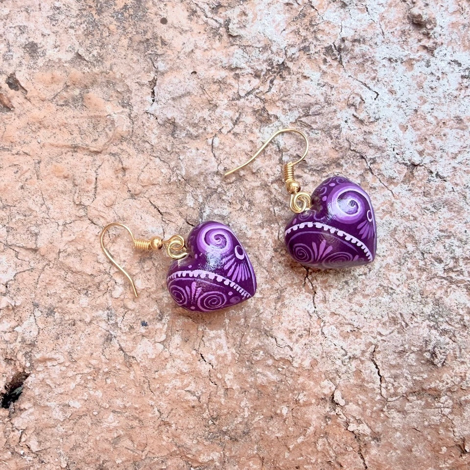 Heart Alebrije Earrings