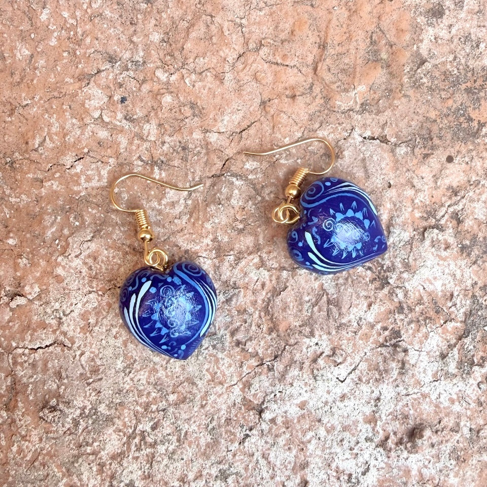Heart Alebrije Earrings