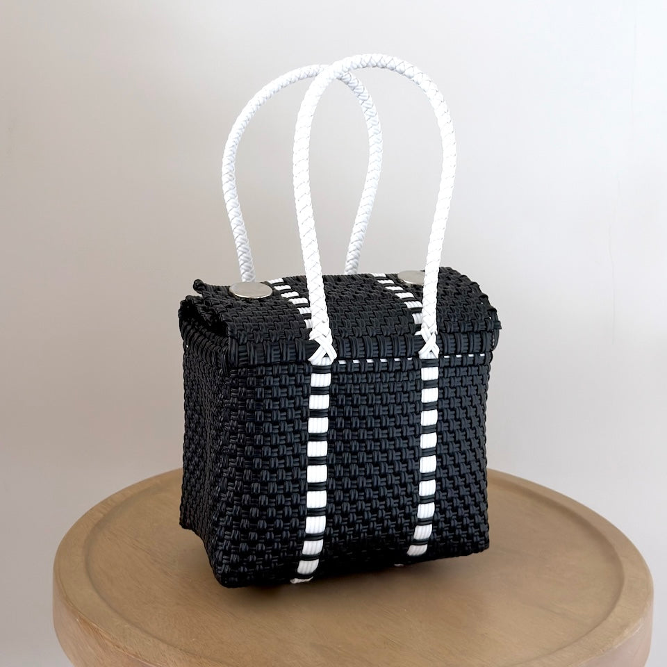Mini Recycled Bucket Bag