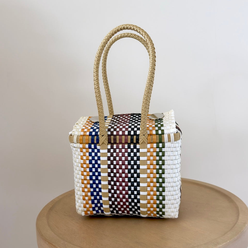 Mini Recycled Bucket Bag
