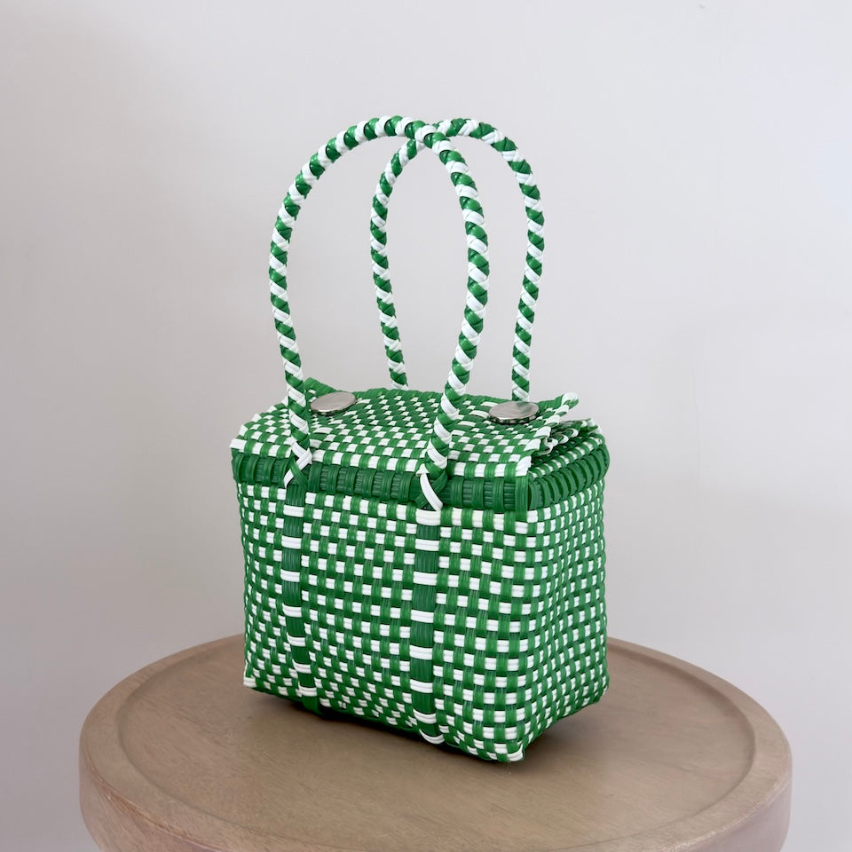 Mini Recycled Bucket Bag
