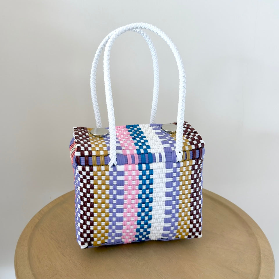 Mini Recycled Bucket Bag