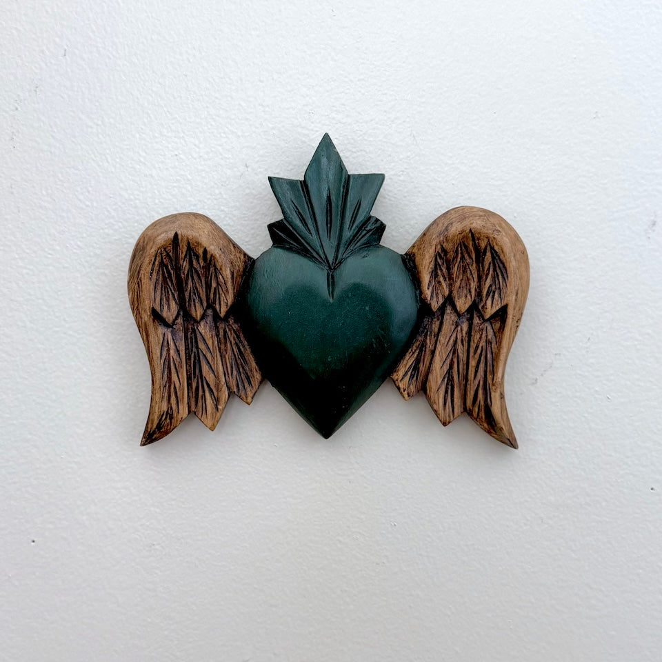 Heart with Down Wings