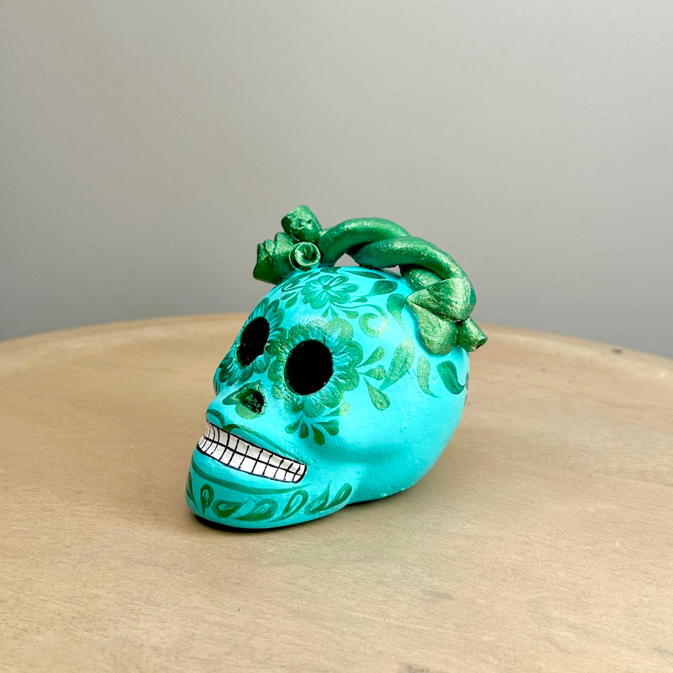 Hand-painted Frida Mini Skulls
