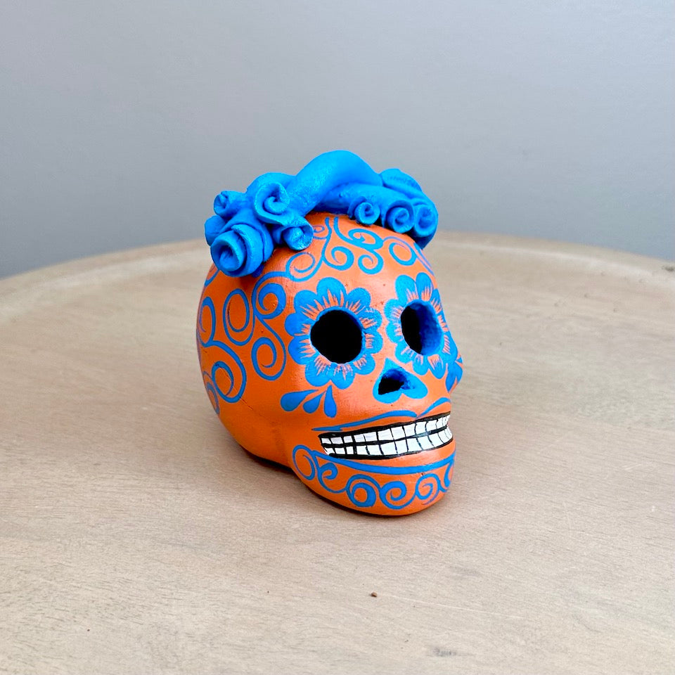 Hand-painted Frida Mini Skulls