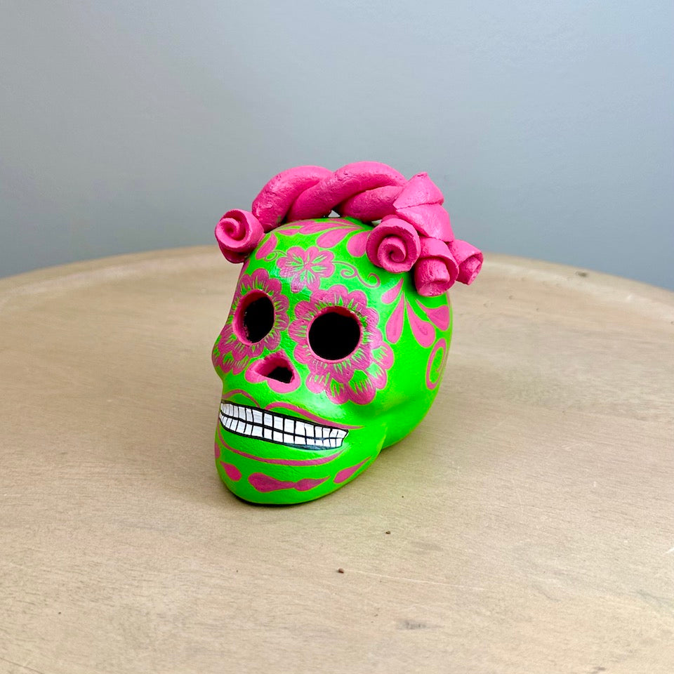 Hand-painted Frida Mini Skulls