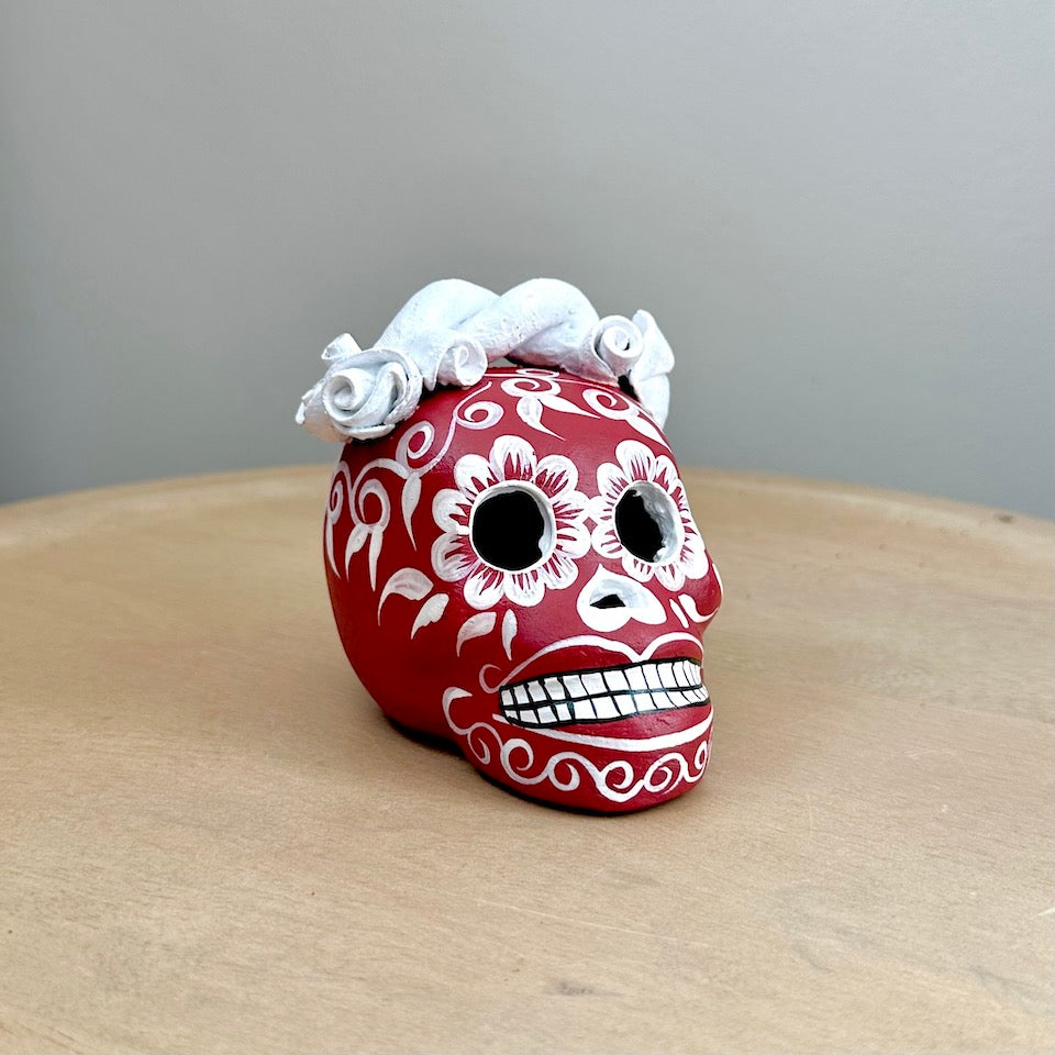 Hand-painted Frida Mini Skulls