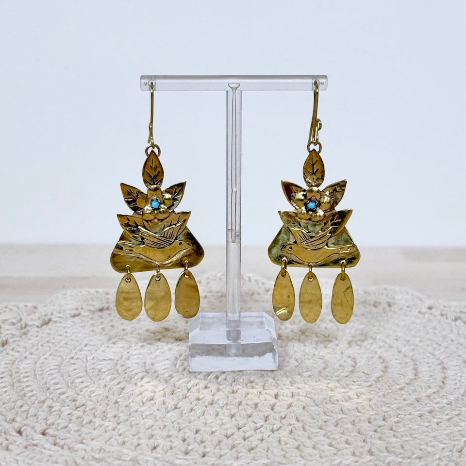 Dove Drop Earrings