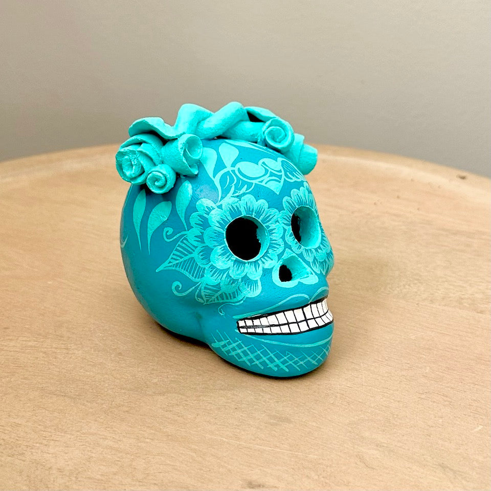 Hand-painted Frida Mini Skulls