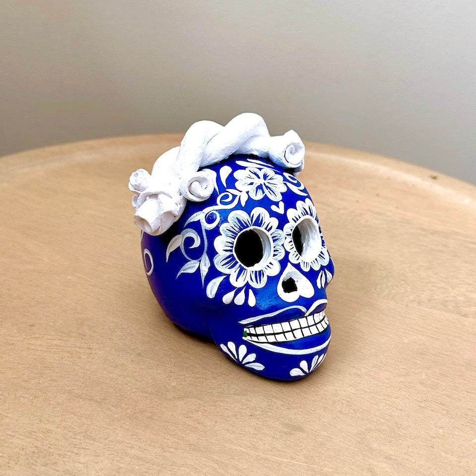 Hand-painted Frida Mini Skulls