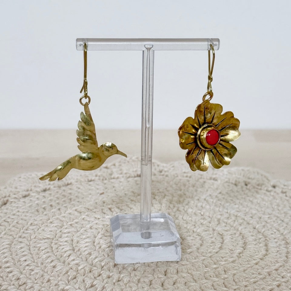Colibri &amp; Florecita Mix Match Earrings
