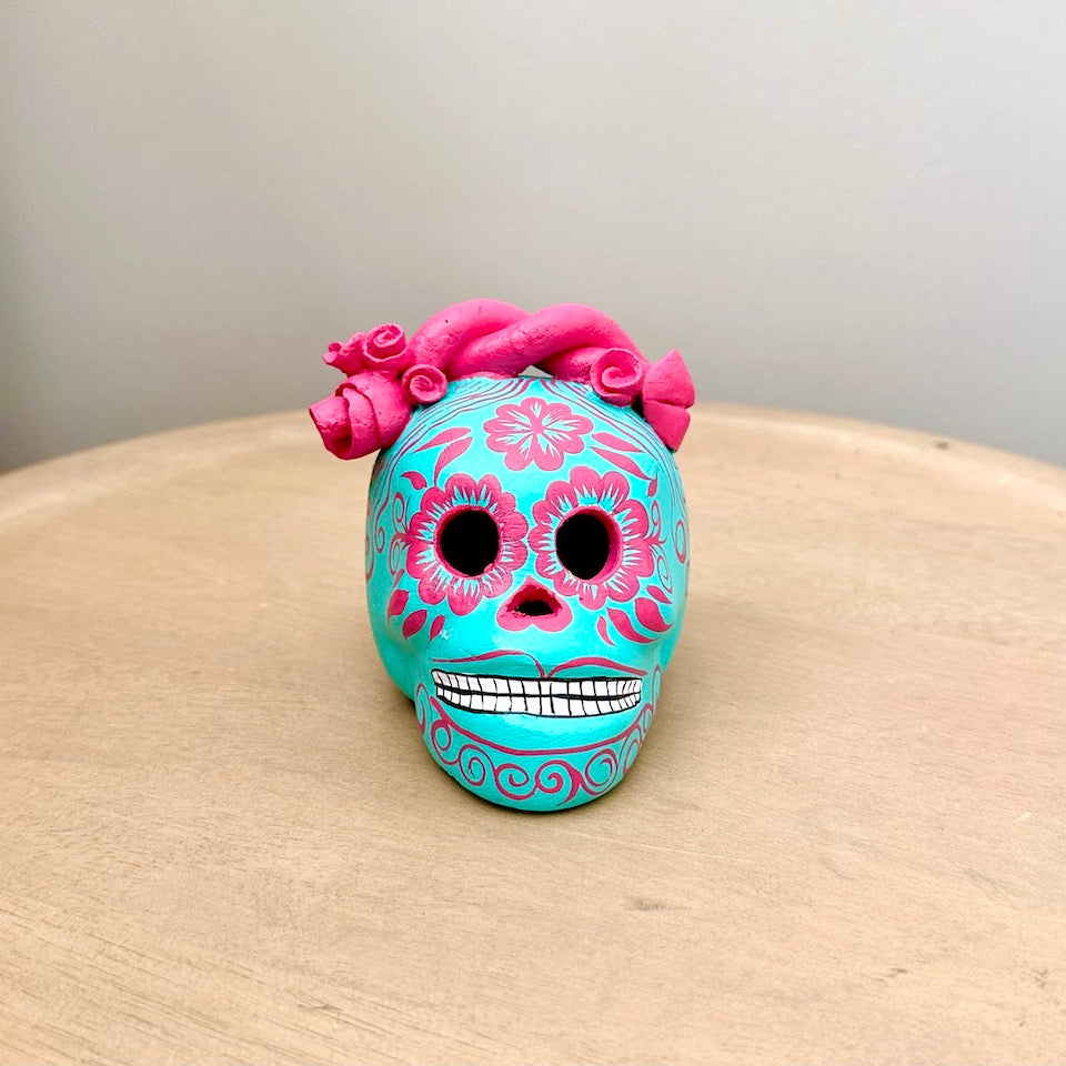 Hand-painted Frida Mini Skulls