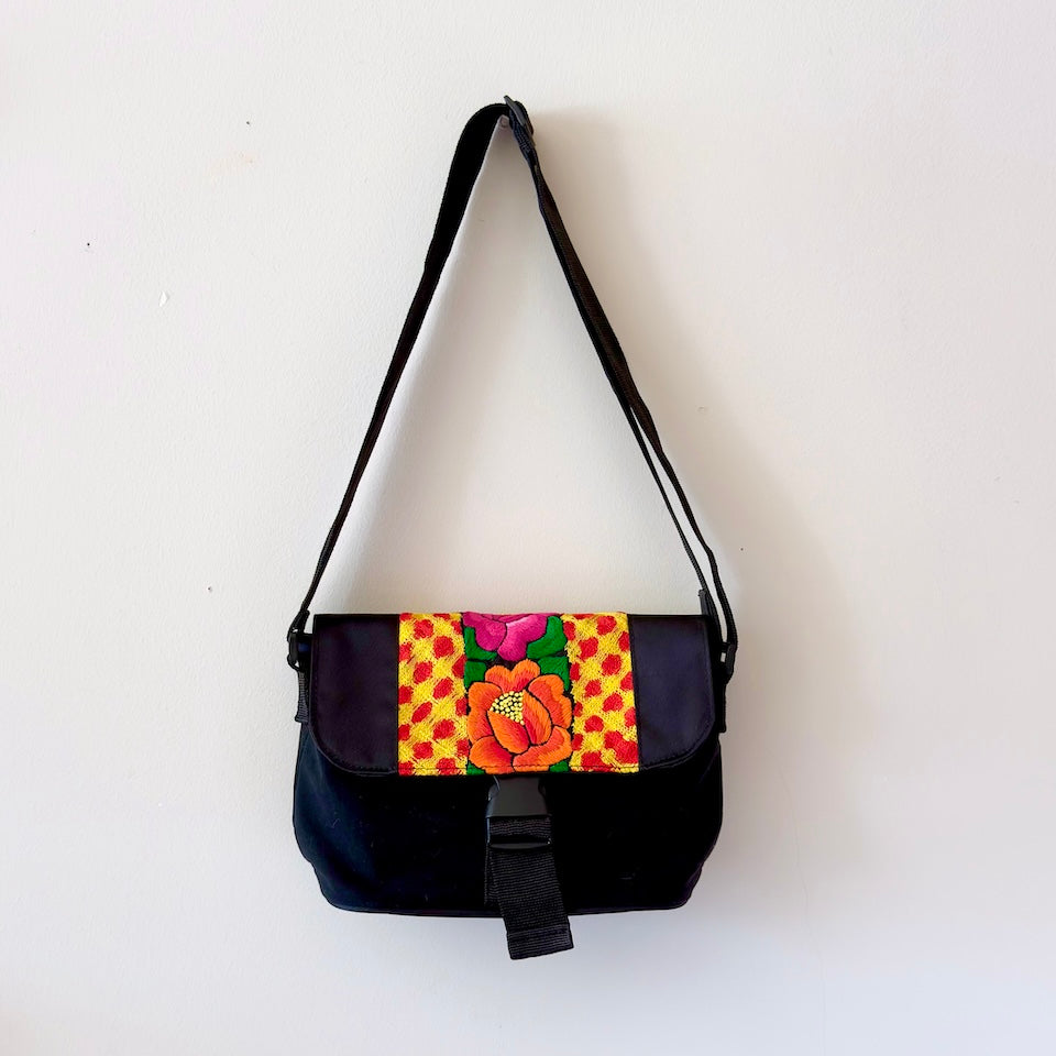 Istmeño Embroidered Sling Bag