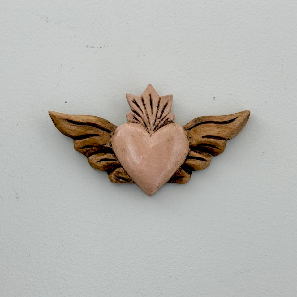 Small Simple Heart with Wings
