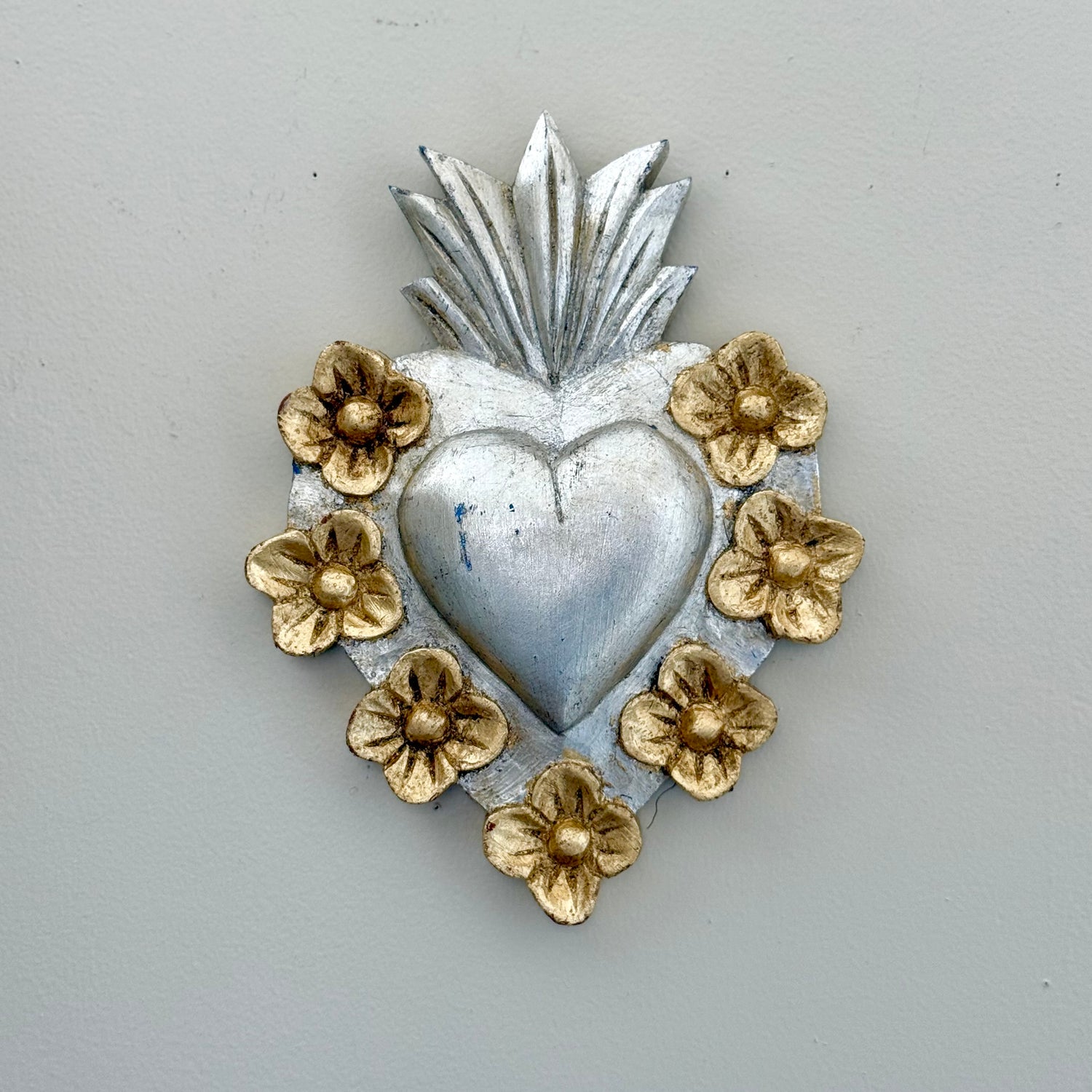 Floral Sacred Hearts