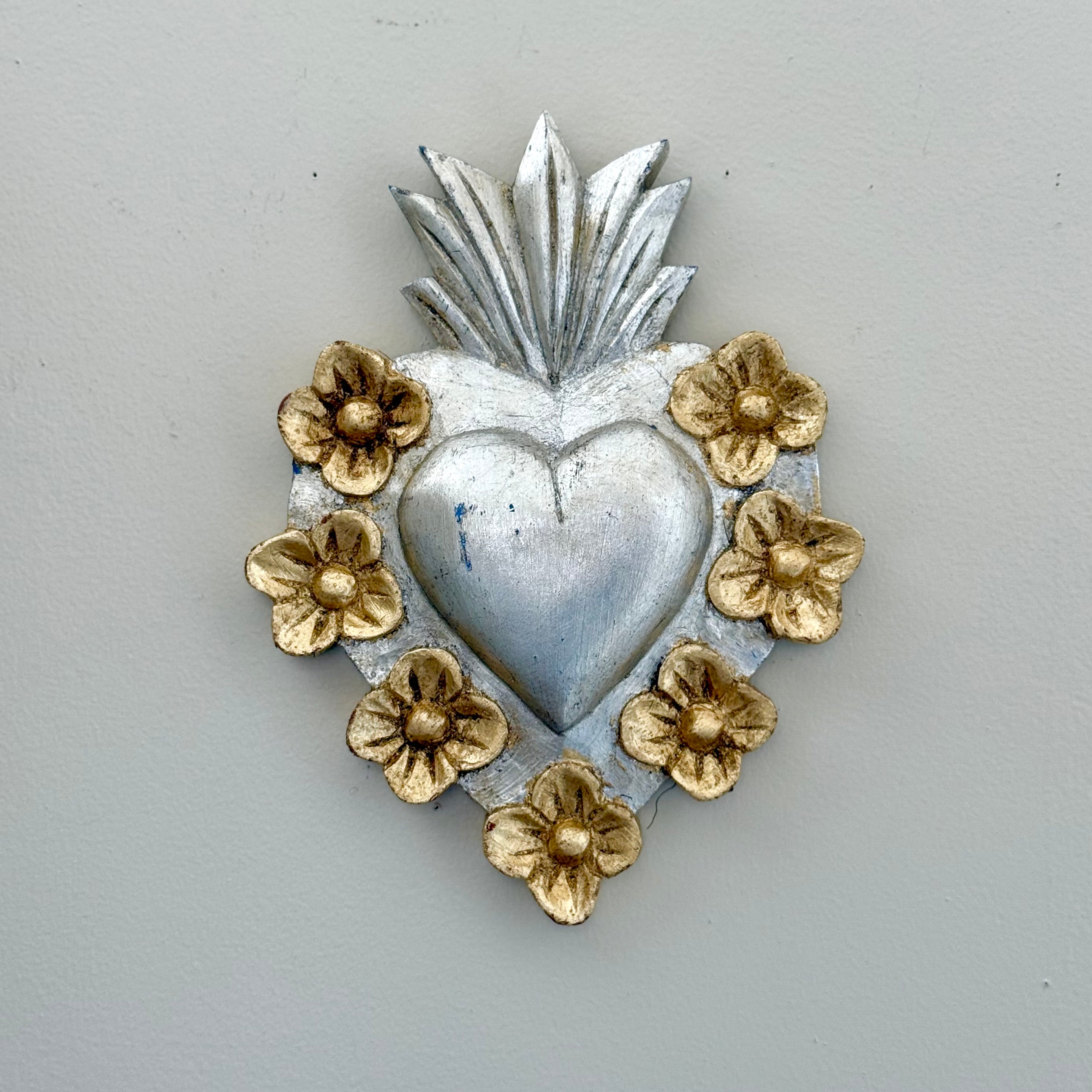 Floral Sacred Hearts