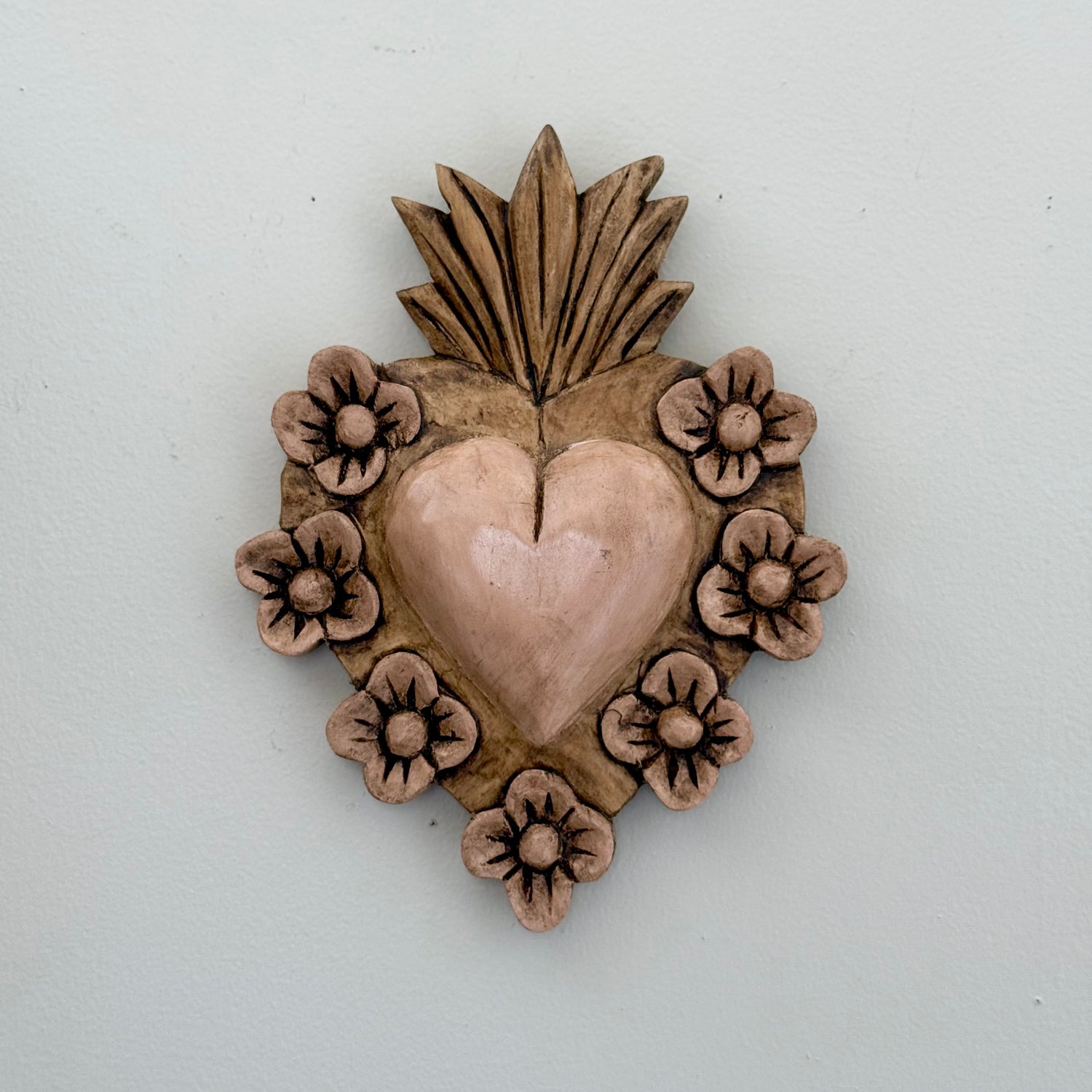 Floral Sacred Hearts